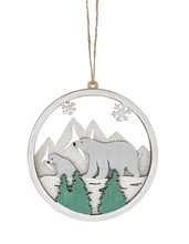 Woodland Animal Laser Cut Ornaments