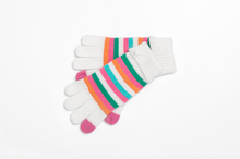 Striped Colorburst Gloves