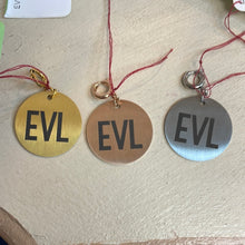 EVL Stainless Medium Coin Charm