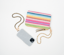 Painted Chain Cell Wristlet