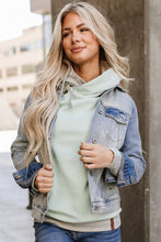 DoubleHood® Sweatshirt - Encourage-Mint