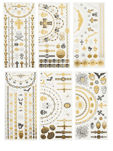 Halloween Accessories- Metallic Tattoo-Shop-Womens-Boutique-Clothing