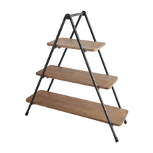 Three Tier Wood Serving Stand
