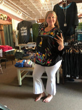 White Flare Chatoyant Capri-Shop-Womens-Boutique-Clothing