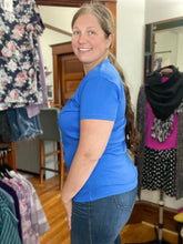 It's Game Day V-neck Graphic Tee