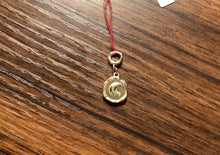 Gold Moon Medallion Charm