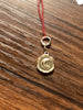 Gold Moon Medallion Charm