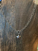 Silver Esmarie Star Charm Necklace