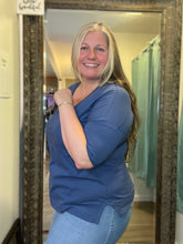 Half Sleeve V-neck Tee