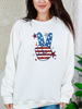 Peace Stars and Stripes Graphic Sweatshirt