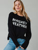 Black Whiskey Weather Sweater