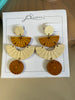 Ellen Wooden Geo Earrings