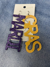 Mardi Gras Earrings