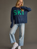 Navy Ski Sweater