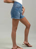 Fray Hem Denim Short