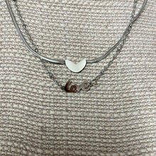 Love Heart 2 Layer Necklace