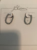 Silver Lara Hoop Earrings