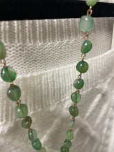Sage Stone Long Necklace