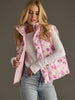 Lavender Floral Vest