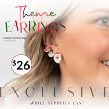 Christmas Trio Post Earrings
