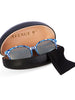 Patterned Sunglasses with Cloth & Hard Case