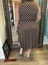 Polo Day Brown Polka Dot Dress