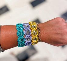 Dazzle Large Crystal Stretch Bracelet