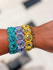 Dazzle Large Crystal Stretch Bracelet