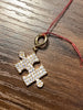 Gold Puzzle Piece Charm