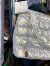 Crystal Oval & Bar Necklace