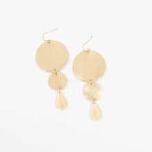 Candra Gold Drop Earrings