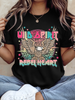 Wild Spirit Rebel Heart Graphic Tee