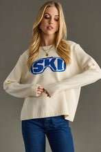 Cream Ski Goggle Sweater