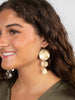 Candra Gold Drop Earrings
