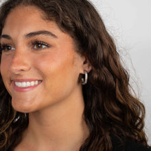 Dixon Open Hoop Post Earrings