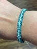 Turquoise Square Bead Bracelet