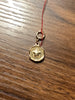Gold Star Medallion Charm