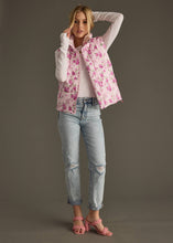 Lavender Floral Vest