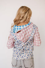 FullZip Sweatshirt - Gingham Garden
