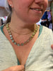 Ocean Square Statement Necklace