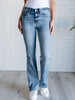 Alana Mid Rise Clean Bootcut Jeans