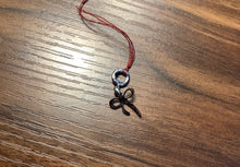 Stainless Steel Bow Charm