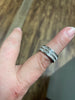 Catrin Silver & Crystal Band Ring