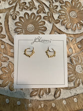 Gold Bella Hoop Earrings