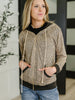 Call of the Wild Contrast Trim Zip Up