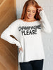 Champagne Please Lightweight Sweater