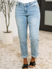 Cheyenne V-Front Cool Denim Boyfriend Jeans