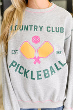 Country Club Pickle Ball Graphic Sweatshirt