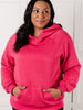 Crosswalk Textured Hoodie in Rose