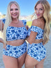 Samoa Floral High Waisted Swim Bottoms